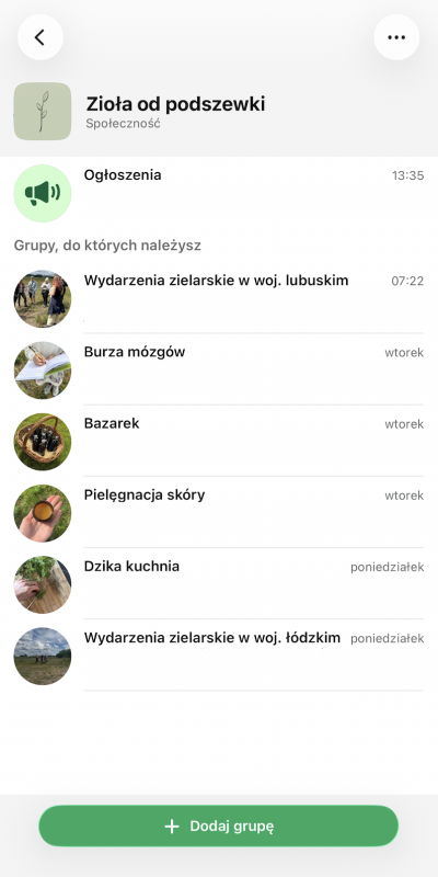 grupa zielarska 1